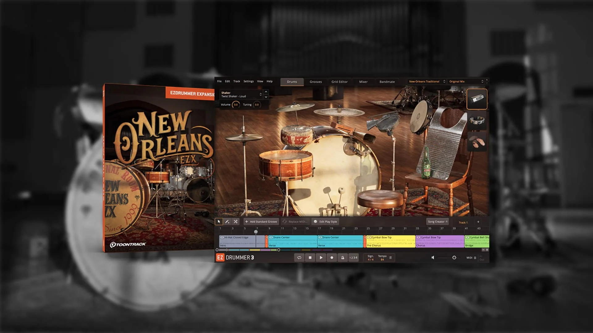 Toontrack New Orleans EZX Drum Expansion Released | Production Expert